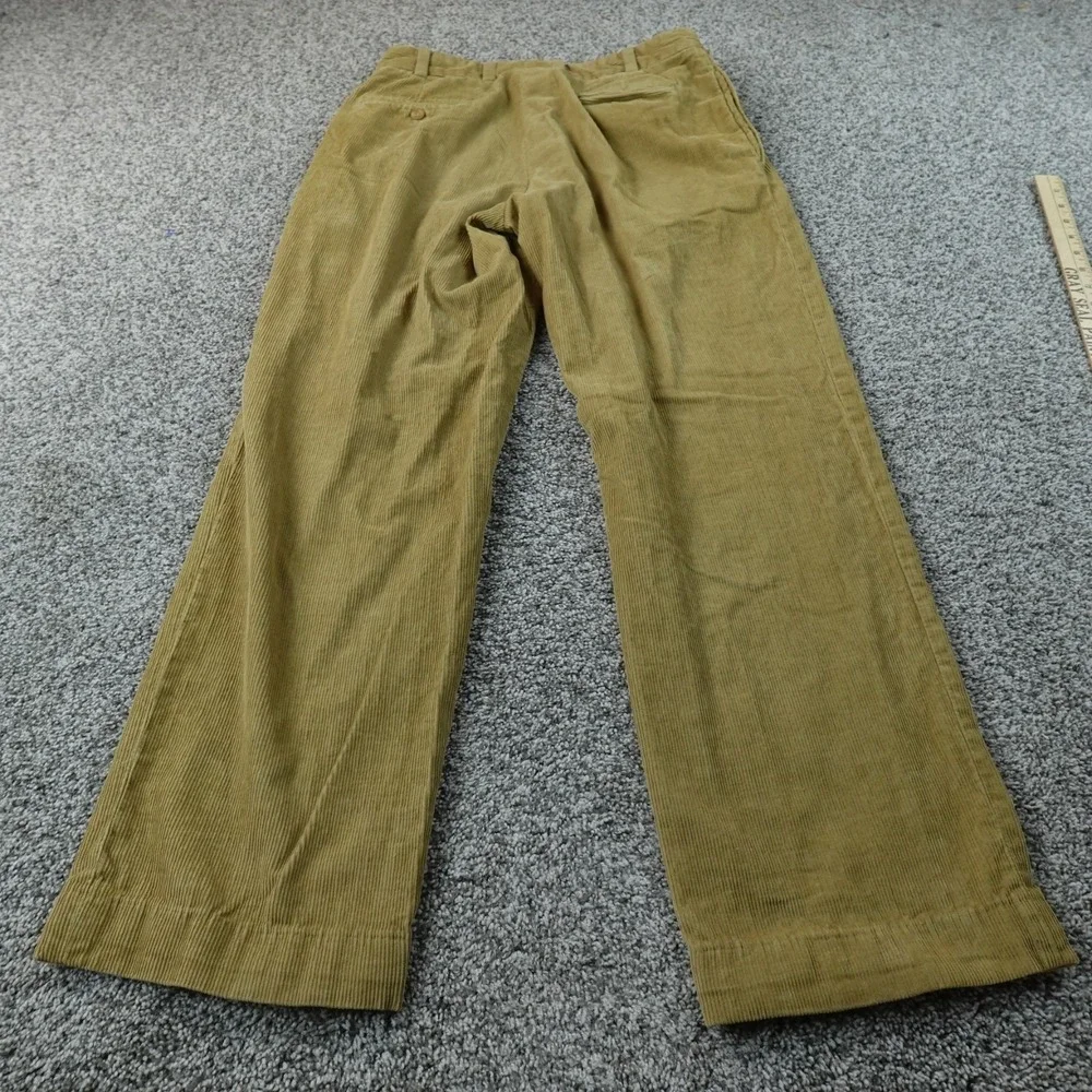 Bills Khakis Pants Mens 33X31 Beige Brown Corduroy M2 Chino Trouser Flat Front